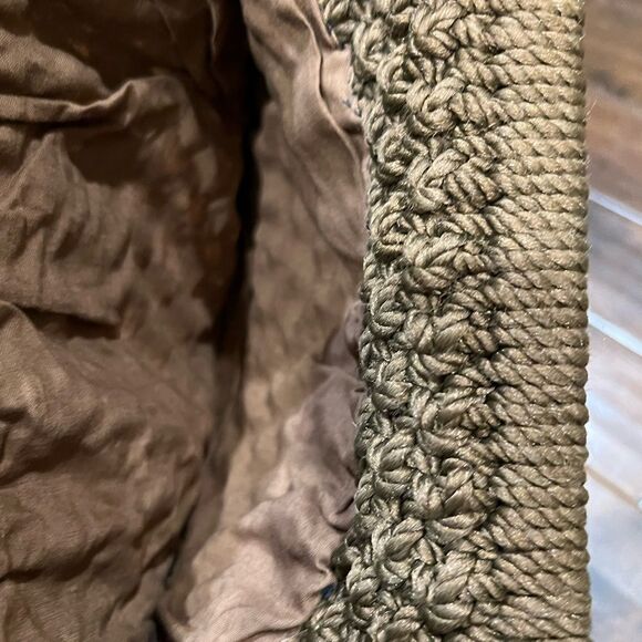 Vintage 1950s macrame purse - Picture 5 of 5